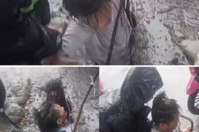 2 Lalaki NA-TRAP sa Imburnal sa QC Habang Umuulan — Rescuers Rush as Floodwaters Rise! Netizens Ask: Act of Negligence or Pure Bad Luck?